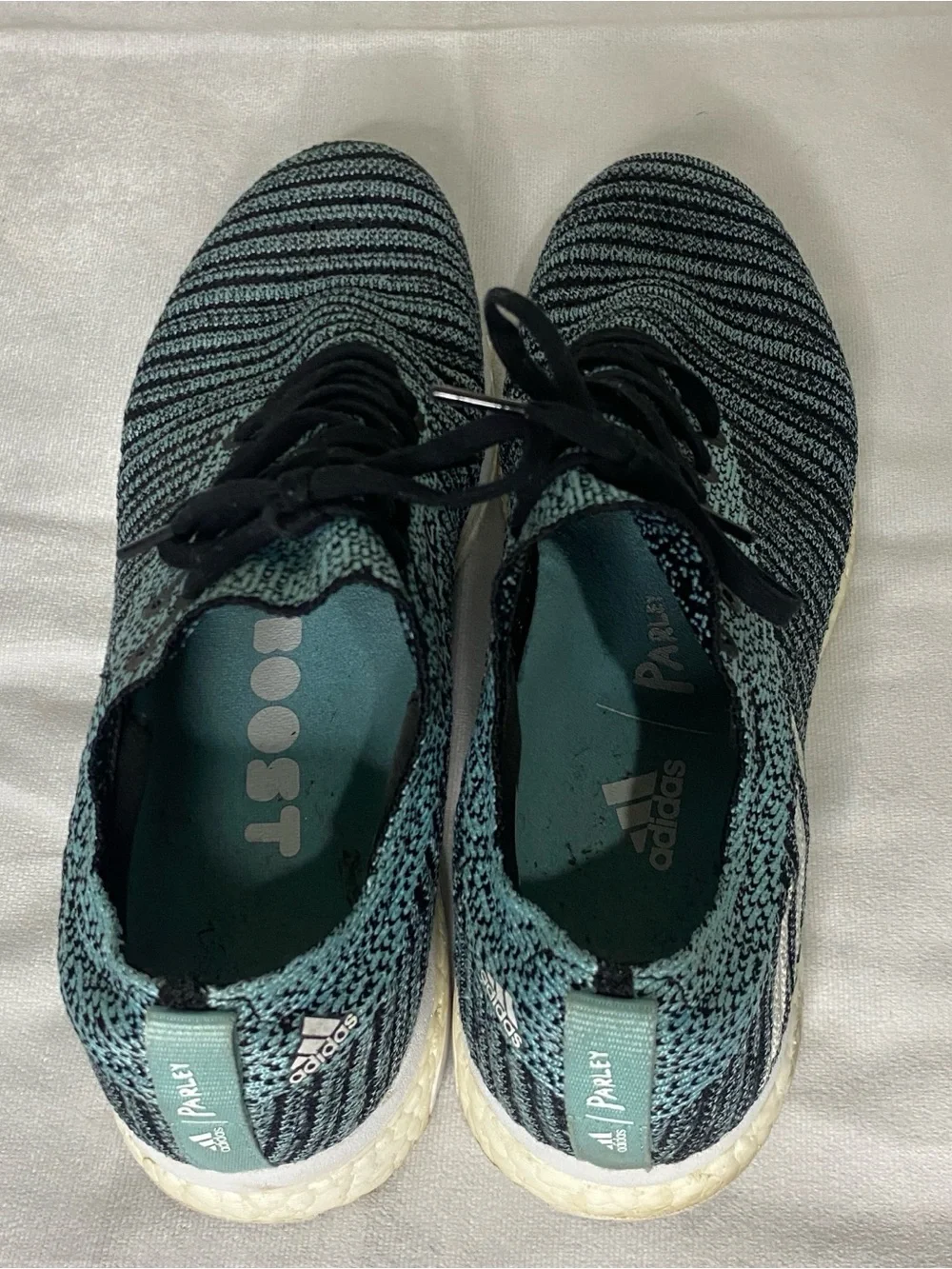 Adidas Adizero Prime LTD Black Blue Spirit Boost Men's Size 9.5 D97654 Running
